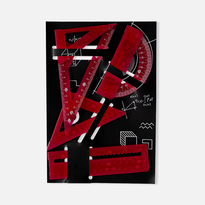 Y-Plus+ 3D Fold Ruler Set Ruler