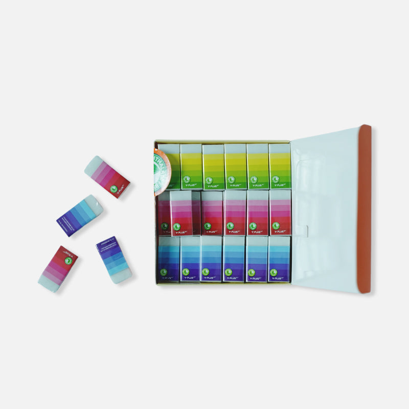 Y-Plus+ Neon Pencil Eraser