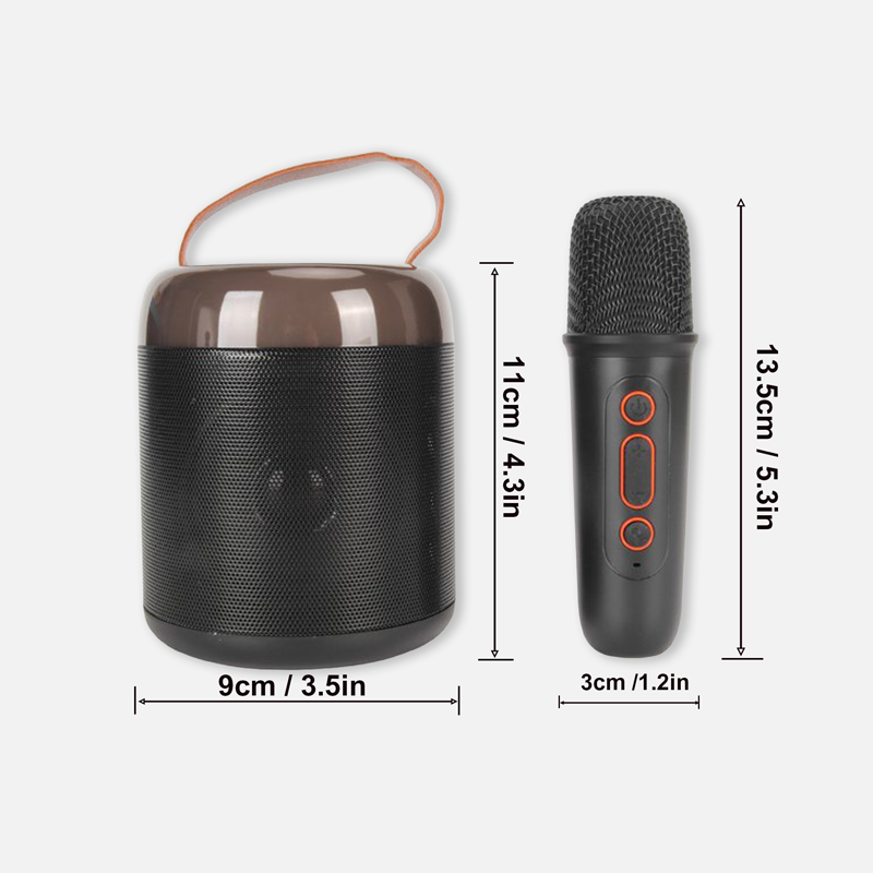 K4 Portable TWS Bluetooth Colorful Speaker with Microphone