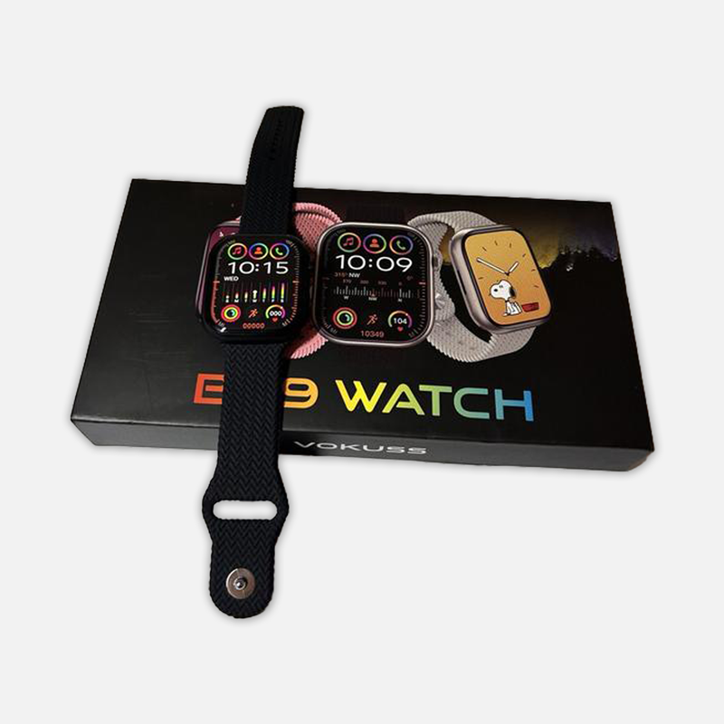 BK9 Multifunction Smart Watch Series 8 Super Bright Clear Display with Bluetooth Calling for Men and Women