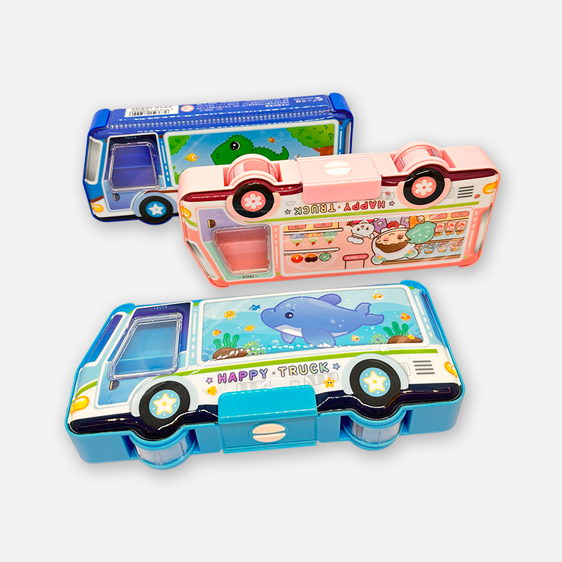Happy Truck Multifunctional Pencil Box 35181-01