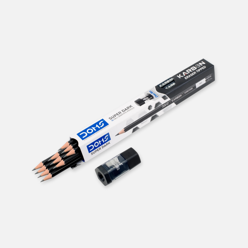 DOMS Karbon Pencil 10 Pcs + Set