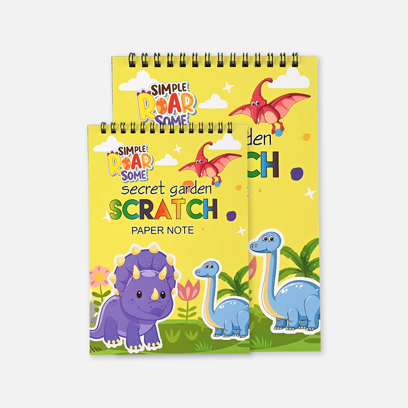 Rainbow Scratch Art Paper Note Large & Small Size