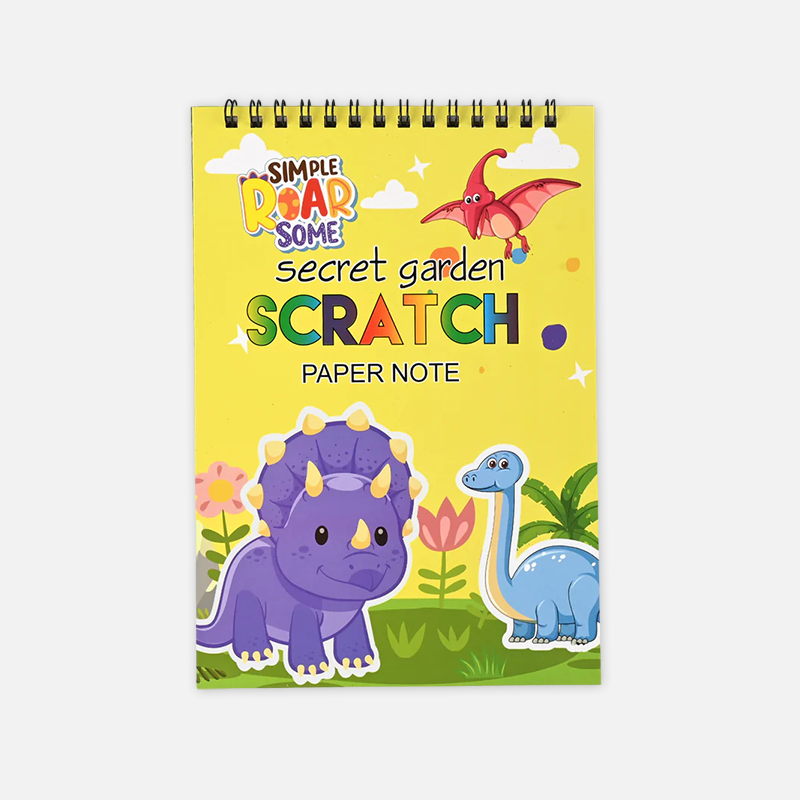 Rainbow Scratch Art Paper Note 1pc Small Size