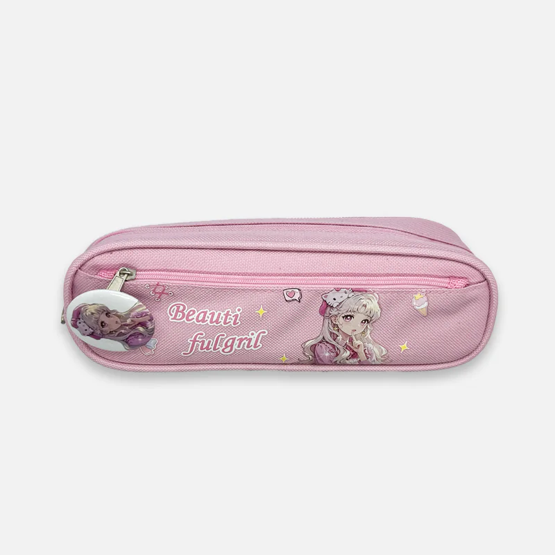 Beautiful Girl Pencil Bag