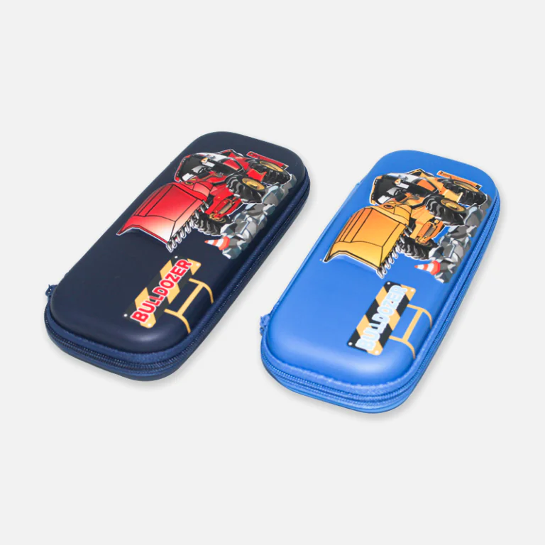 Bulldozer 3D Pencil bag