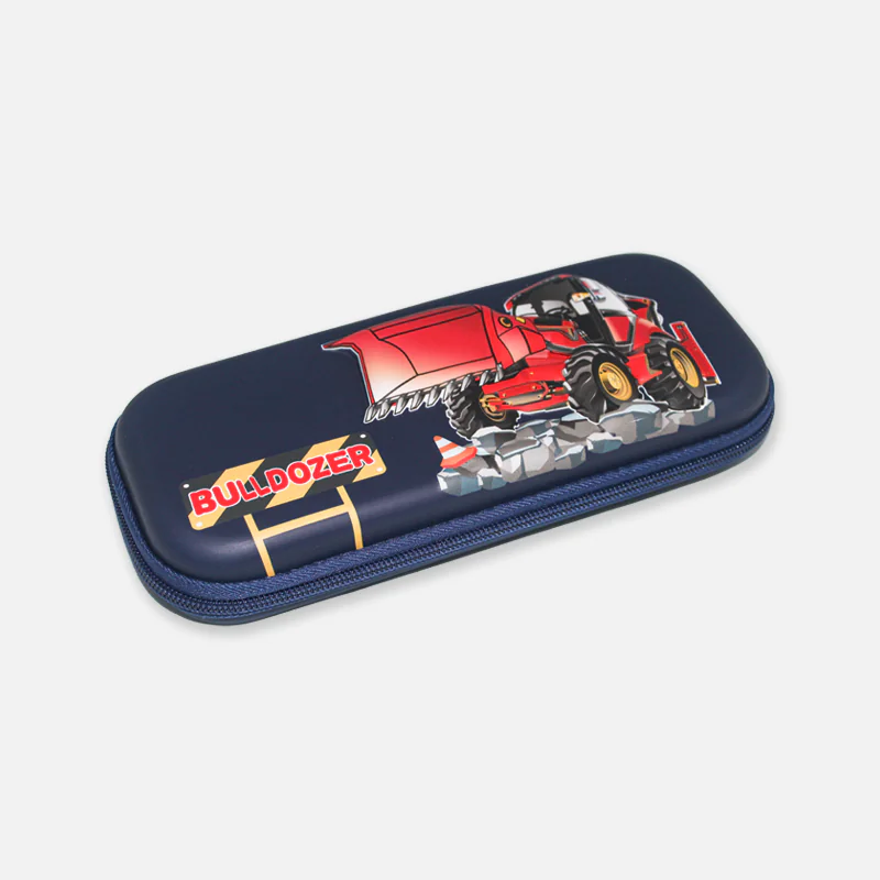 Bulldozer 3D Pencil bag