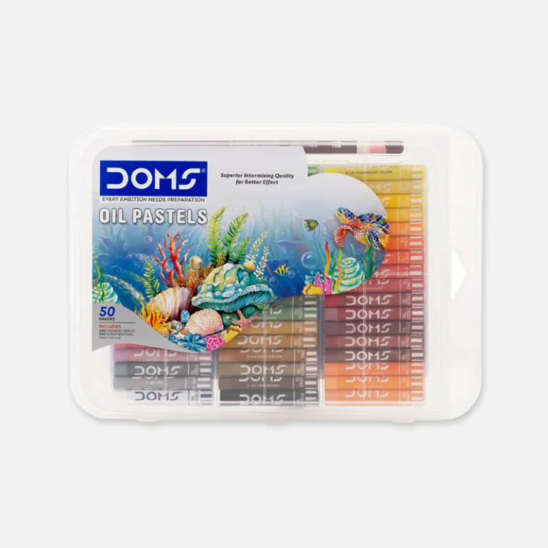DOMS-50-Shades-Round-Pastel-with-Scraping-Tool-and-Drawing-Pencil