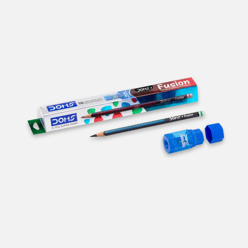 DOMS Fusion Pencil 10 Pcs ++ Set