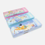 Multifunctional Magnetic Lock Pencil Box with Sharpener Calculator 3547-29