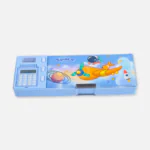 Multifunctional Magnetic Lock Pencil Box with Sharpener Calculator 3547-29