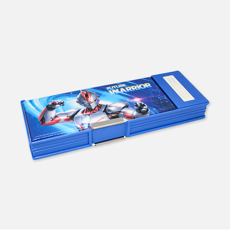 Multifunctional Magnetic Lock Pencil Box with Sharpener & Piano 3518-02