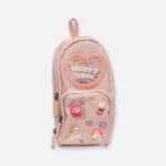 Premium Happy Times Luck Cute Panda Pencil Pouch for Girls with 3 Compartment 163-167