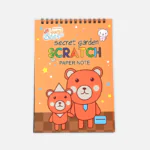 Rainbow Scratch Art Paper Note