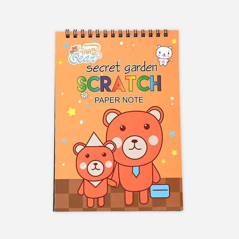 Rainbow Scratch Art Paper Note