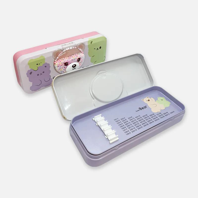 Sweet Bear Metal Pencil Box B-753