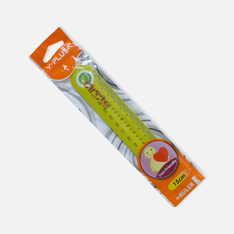 Y-Plus+ Circle 15 CM Ruler