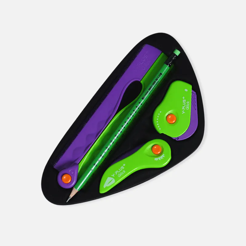 Y-Plus+ Click Family Stationery Set