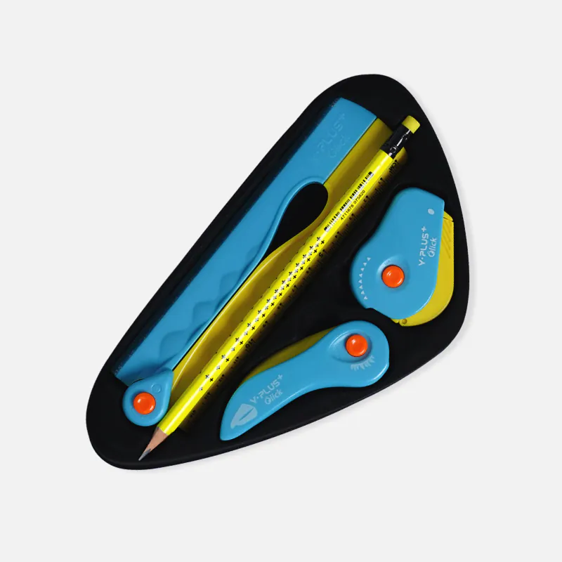 Y-Plus+ Click Family Stationery Set