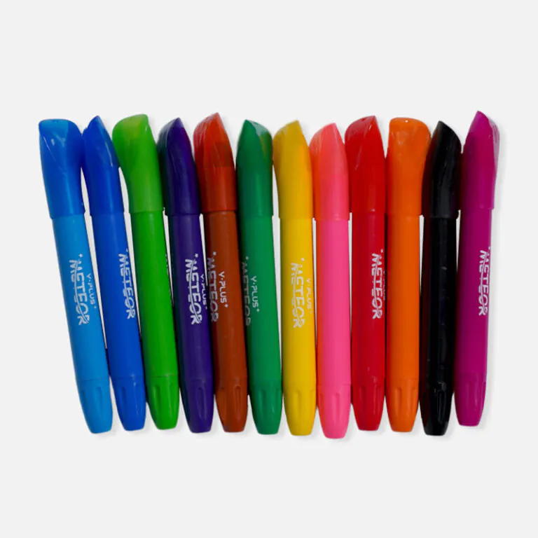 Y-Plus+ Meteor Gel 12 Pcs Crayon
