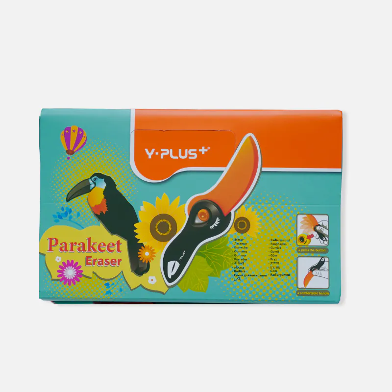 Y-Plus+ Parakeet Pencil Eraser
