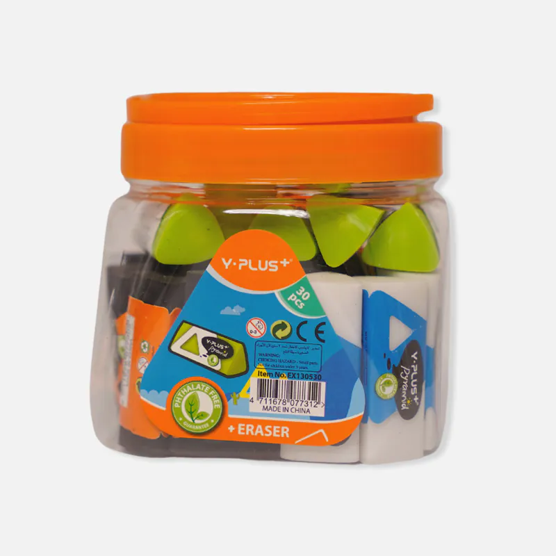 Y-Plus+ Pyramid Pencil Eraser