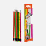 Y-Plus+ Star Neon with eraser 8 mm HB Pencil