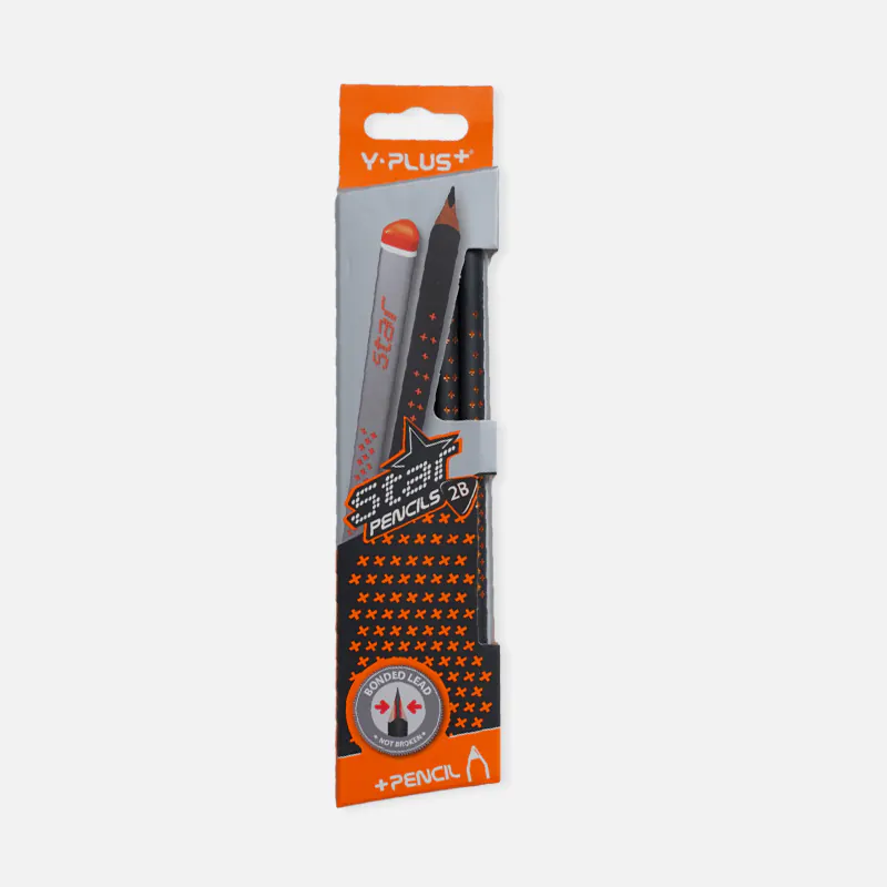 Y-Plus+ Star Triangle 2B Pencil