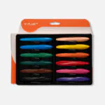 Y-Plus+ Triangular Peanut 12 Pcs Crayon
