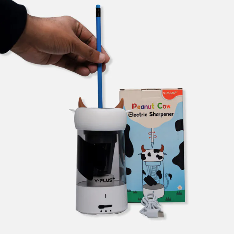 Y-Plus+ Peanut Cow Electric Pencil Sharpener