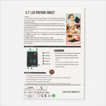 8.5in LCD Writing Tablet ITEM No. BB8501C -1