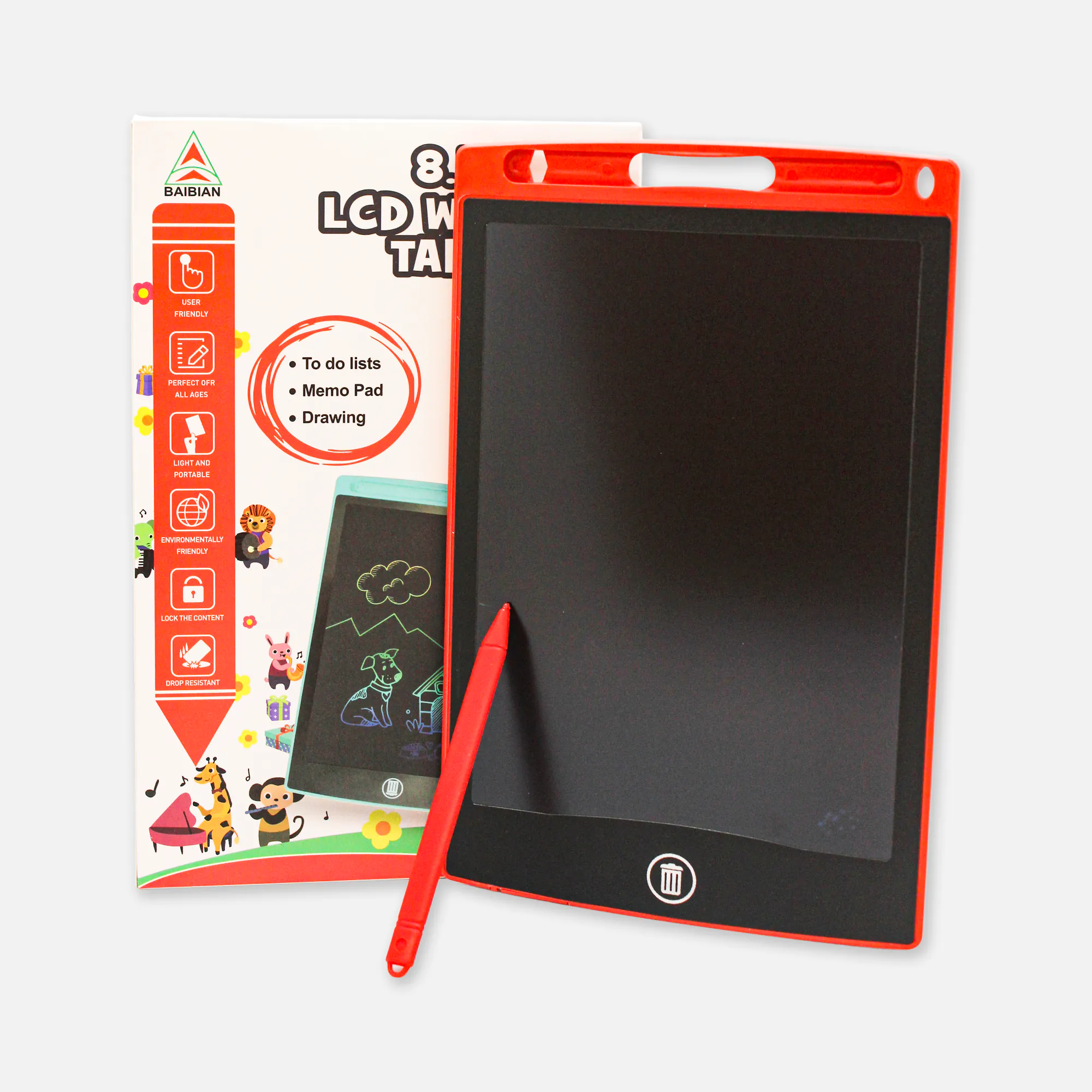 8.5in LCD Writing Tablet ITEM No. BB8501C -1
