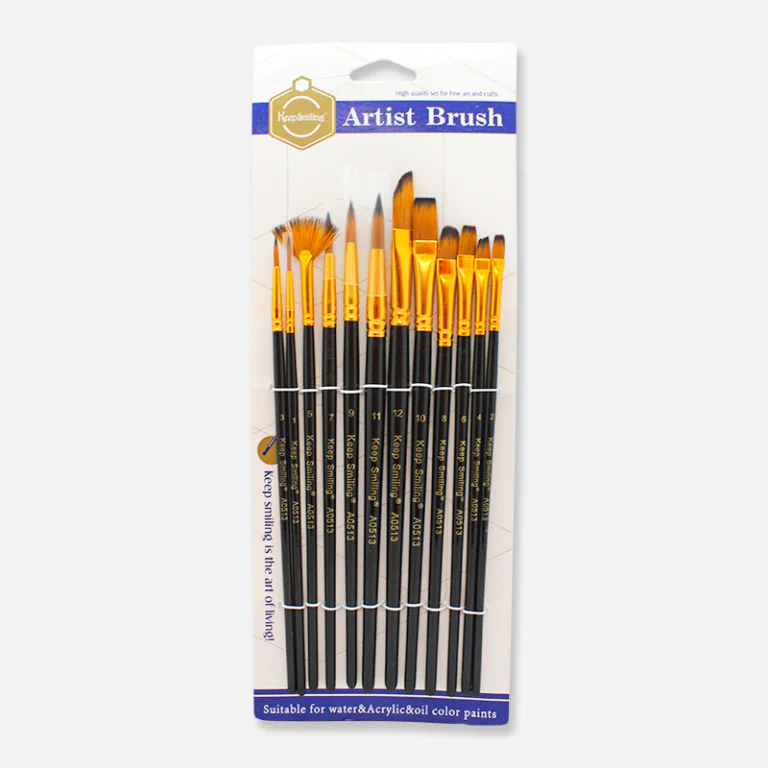Keep Smiling Artist Brush A0513