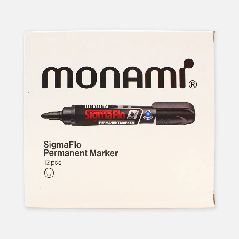 Monami Sigmaflo Permanent Marker Bullet 1 Pc