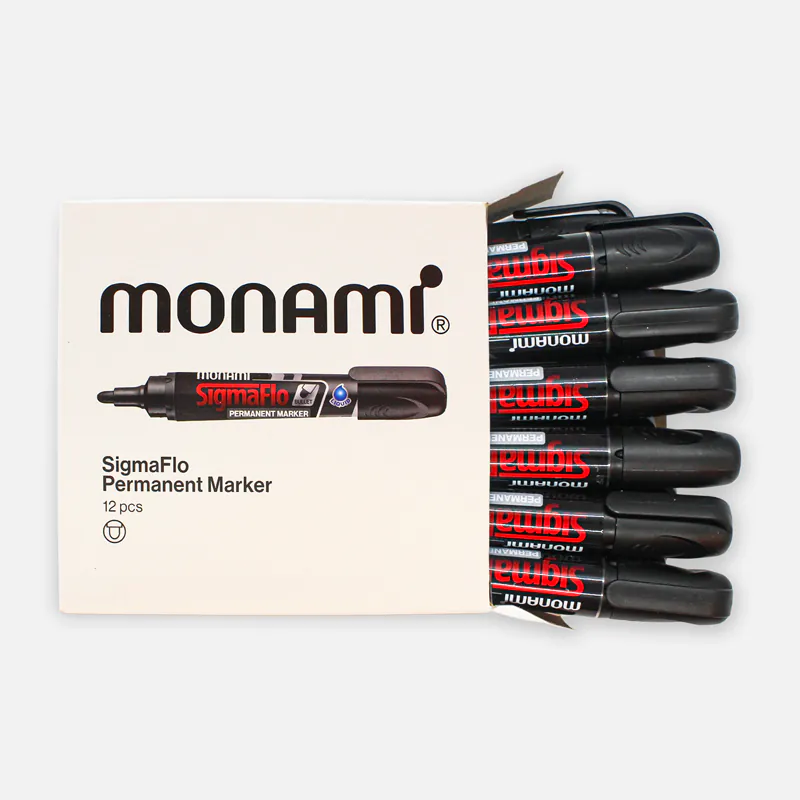Monami Sigmaflo Permanent Marker Bullet 1 Pc