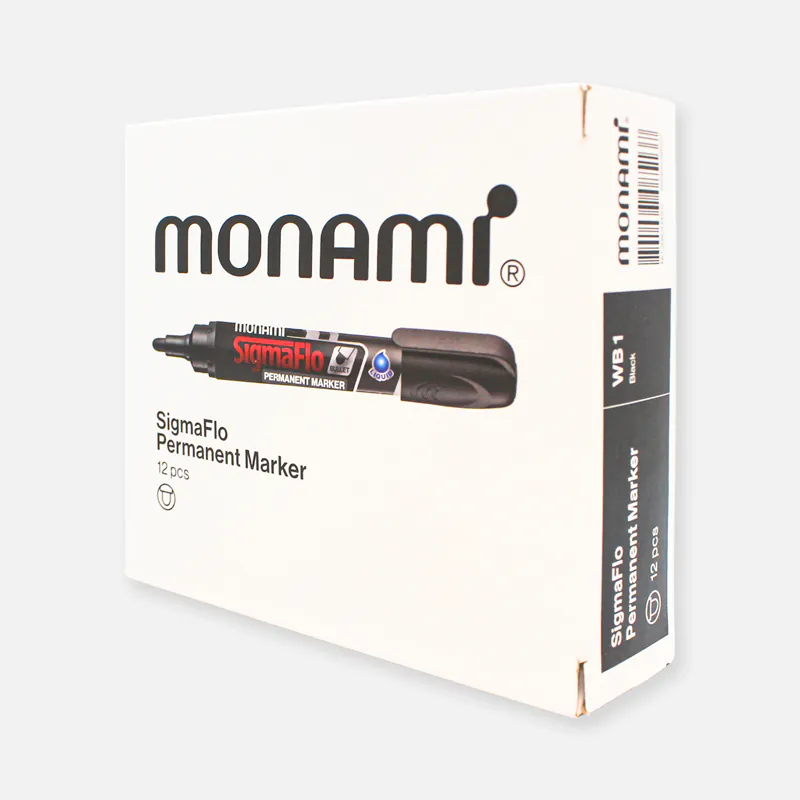 Monami Sigmaflo Permanent Marker Bullet 1 Pc