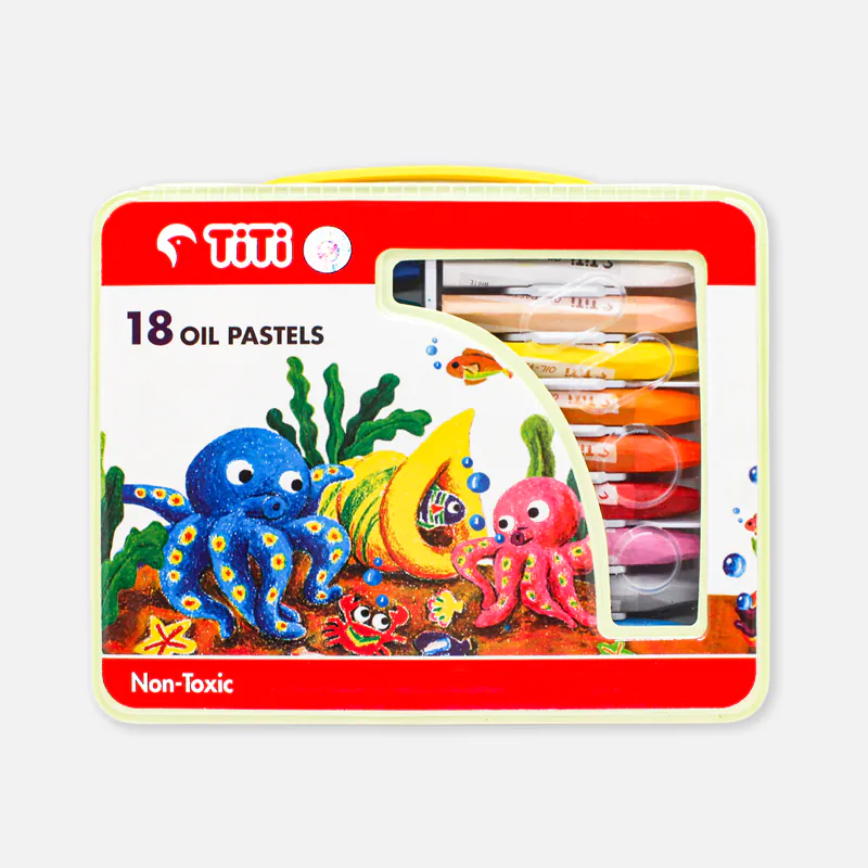 TiTi 18 Oil Pastels_TI-P-18VL