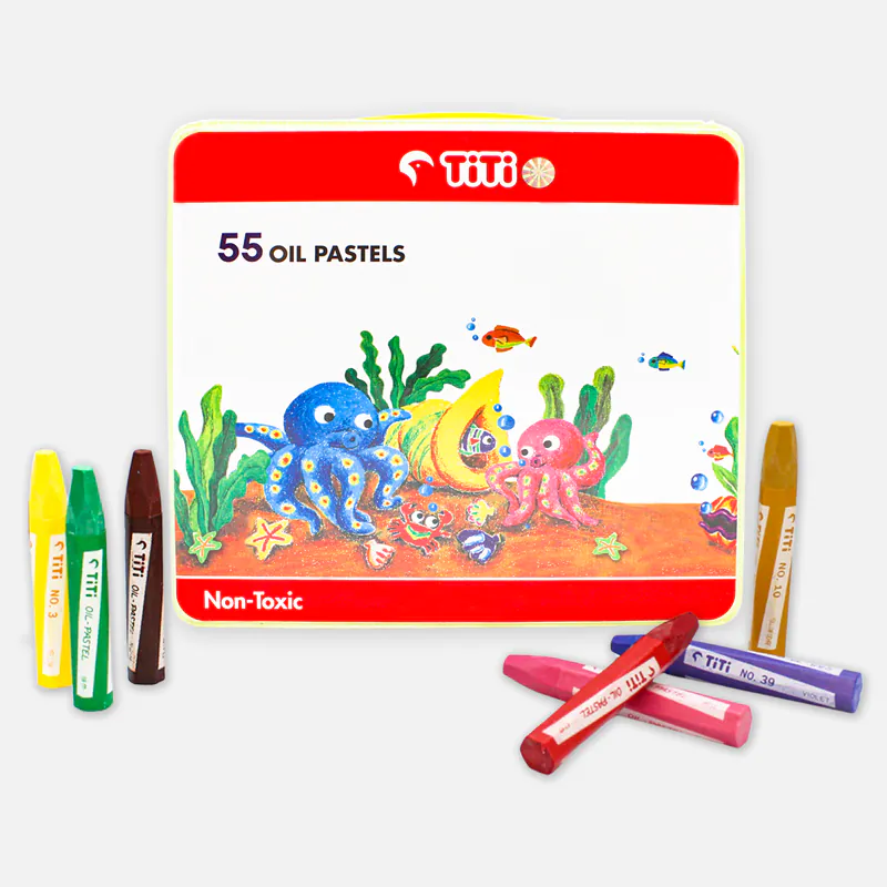 TiTi 55 Oil Pastels_TI-P-55VL