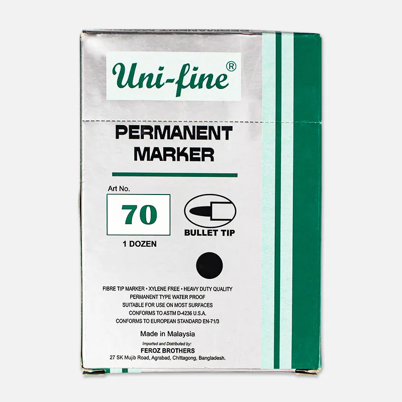 Uni-fine Permanent Marker