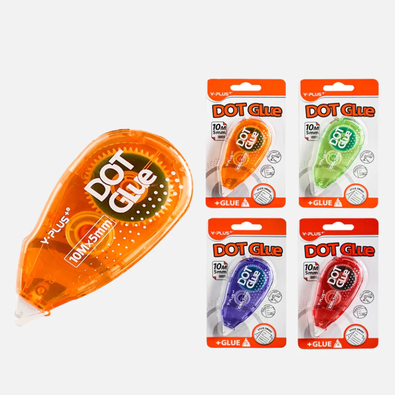 Y-Plus+ Dot Glue Double Sided Adhesive Tape Roller