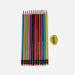 We-Tri 12 pcs erasable color pencil