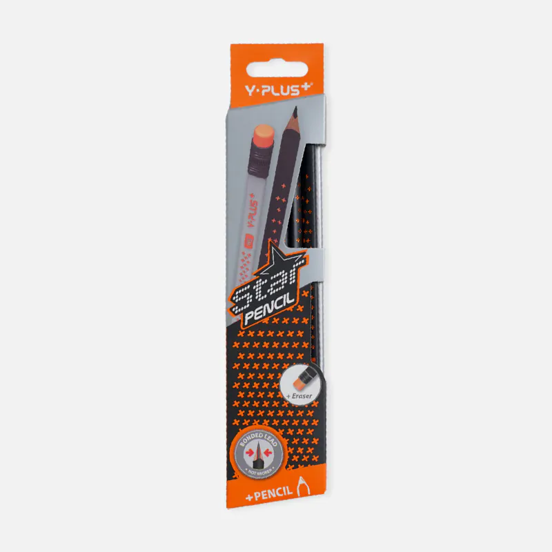 Y-Plus+ Star with eraser Pencil