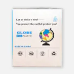 Globe PVC Plastic 20cm_JFDL-131