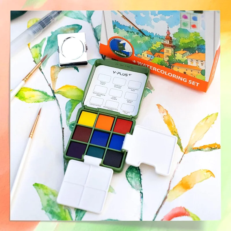 Y-Plus+ Pocket Water Color Set
