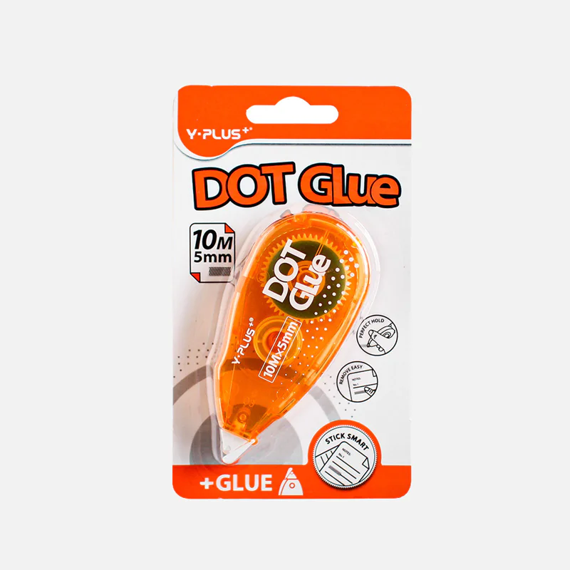 Y-Plus+ Dot Glue Double Sided Adhesive Tape Roller