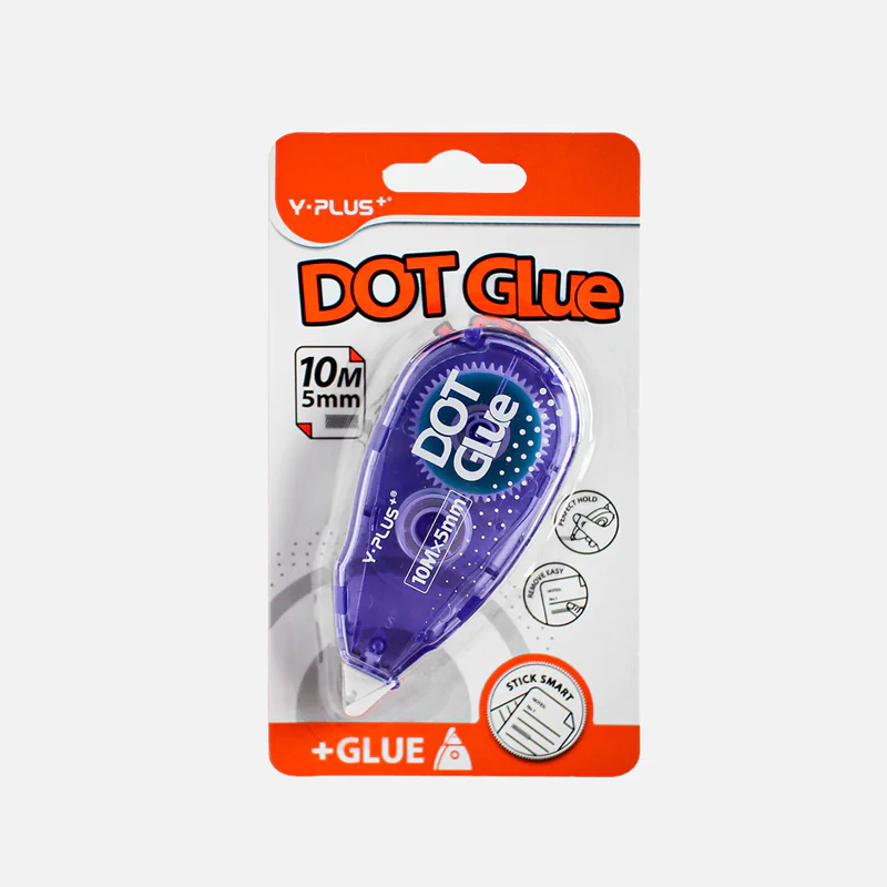 Y-Plus+ Dot Glue Double Sided Adhesive Tape Roller