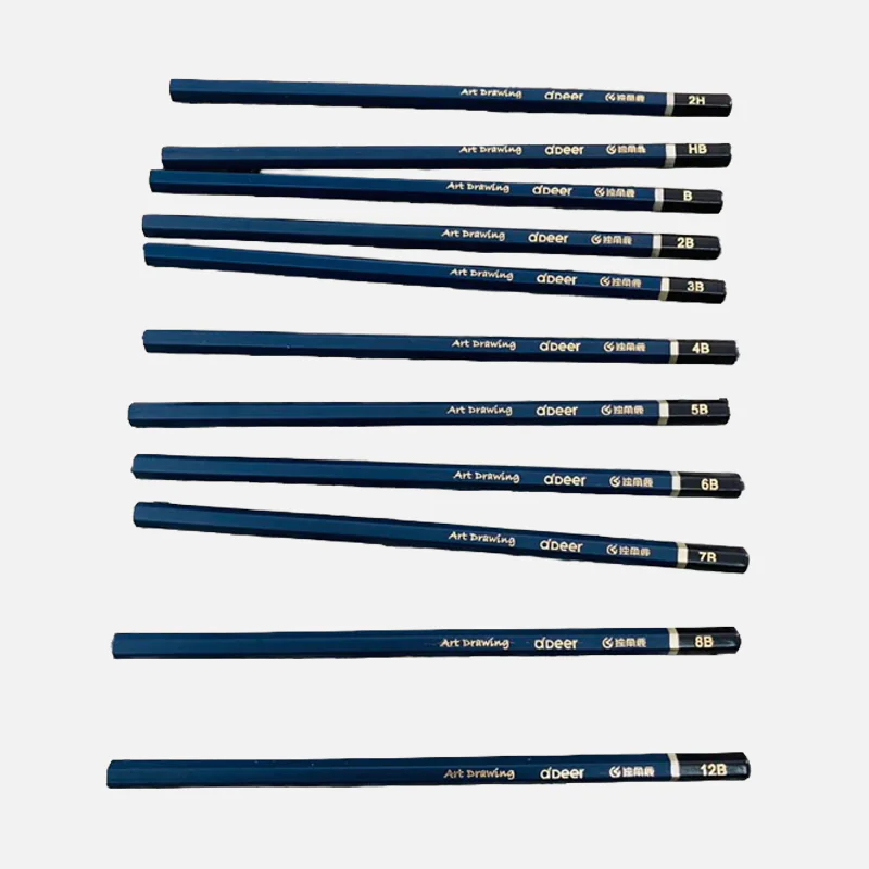 Adeer Graphite Professional Drawing Pencil Set 14pcs Set