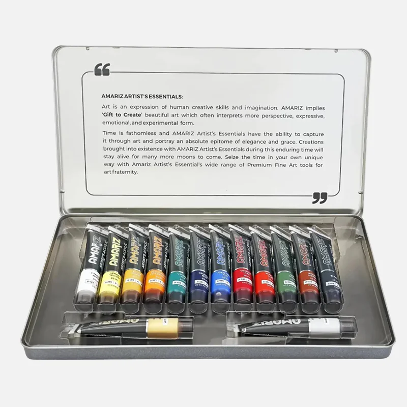 Amariz Artist Acrylic Color 14 Shade Set 20 ml