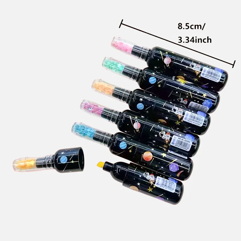 Astronaut Bottle Shape Highlighter Pen