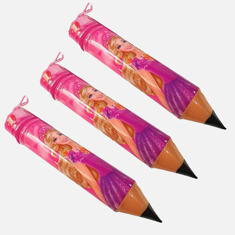 Cartoon Printed Pencil Shaped Pencil Box